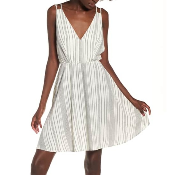 strappy swing dress